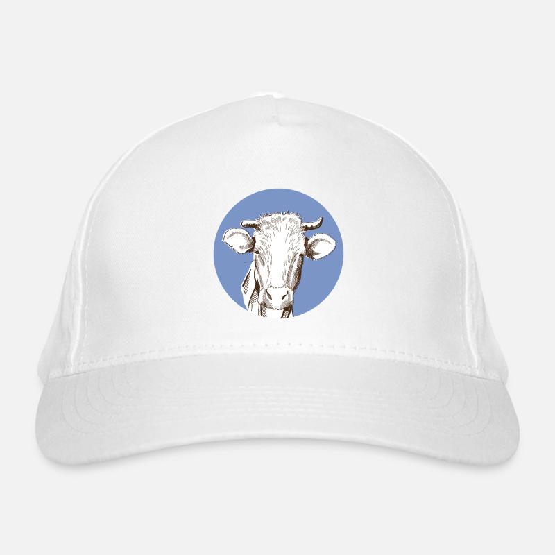 Kuh Bio-Baseballkappe