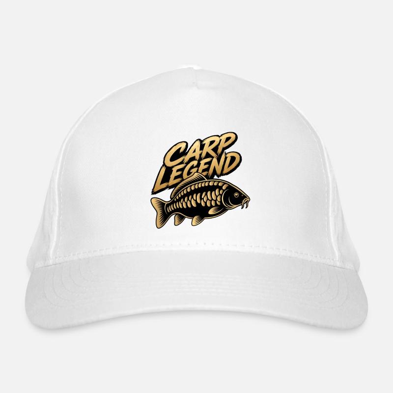 Conception de pêcheur Carp Legend Casquette classique bio