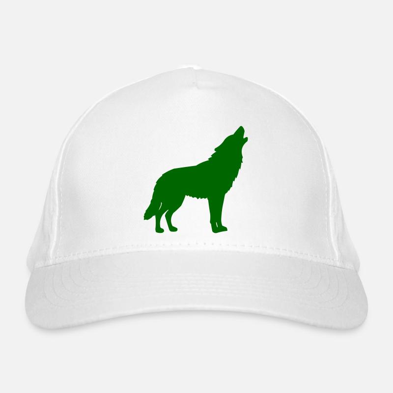 wolf_cry Organic Baseball Cap
