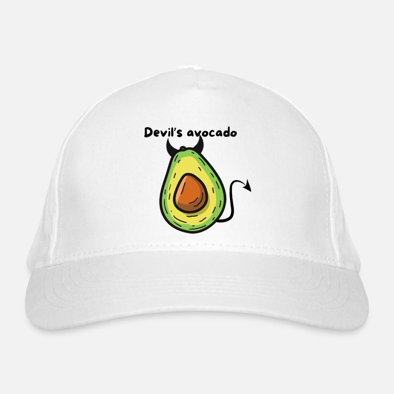 Avocado-Dämonen-Pop-Cartoon Bio-Baseballkappe