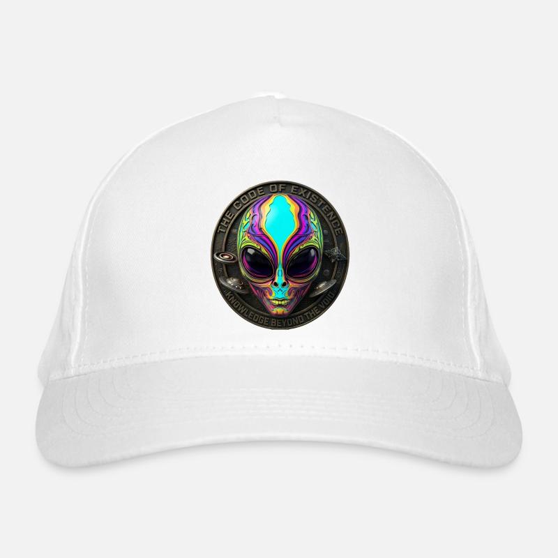 Le Code de l’existence Art de science-fiction extraterrestre Casquette classique bio