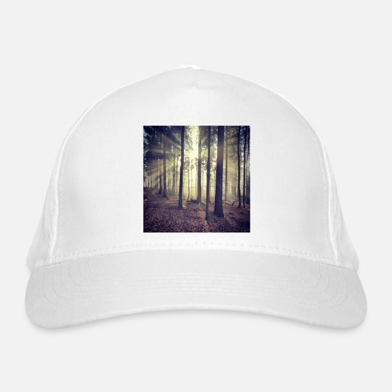 Rayons de soleil Lumière de la forêt Casquette classique bio
