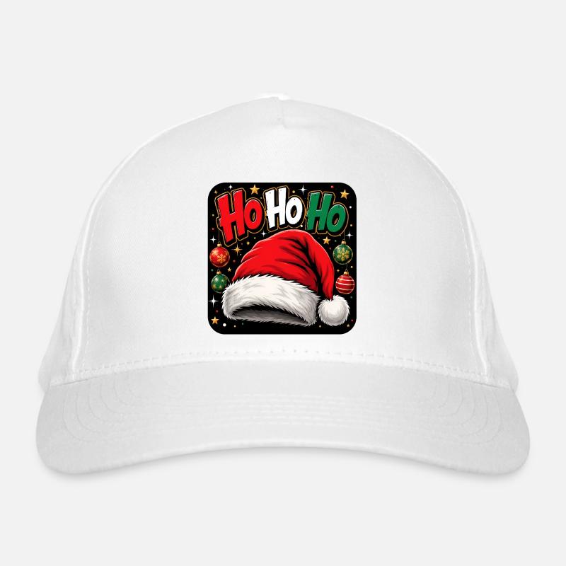 HoHoHo Santa Style Bio-Baseballkappe