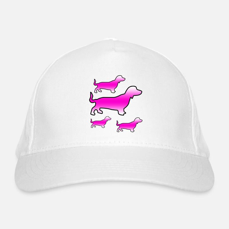 Dachshund Organic Baseball Cap