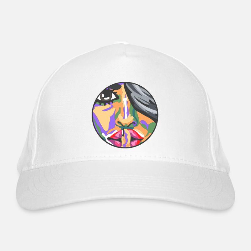 Silent Face - Tais-toi Casquette classique bio