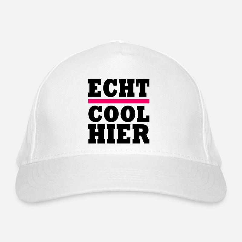 Echt cool hier Bio-Baseballkappe