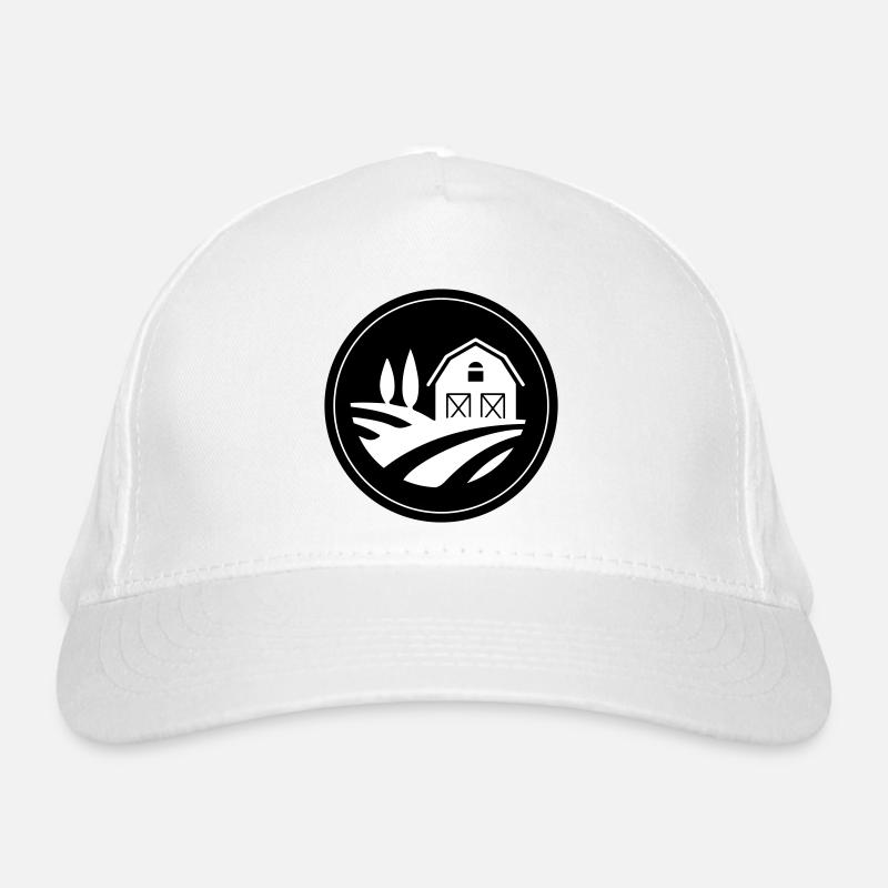 Farm Harvest Circle Organic Baseball Cap