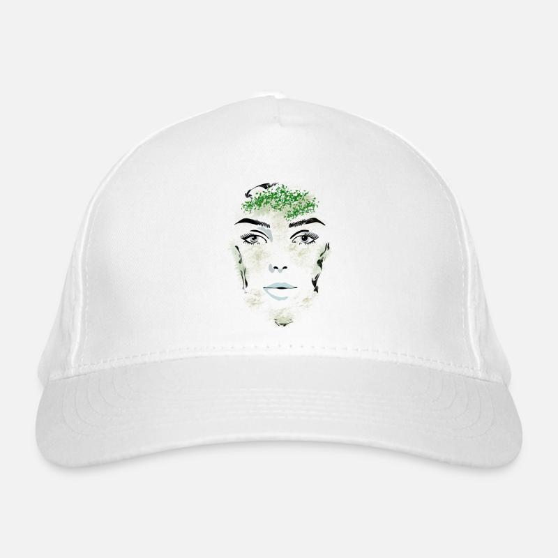 Women's face Organic Baseball Cap