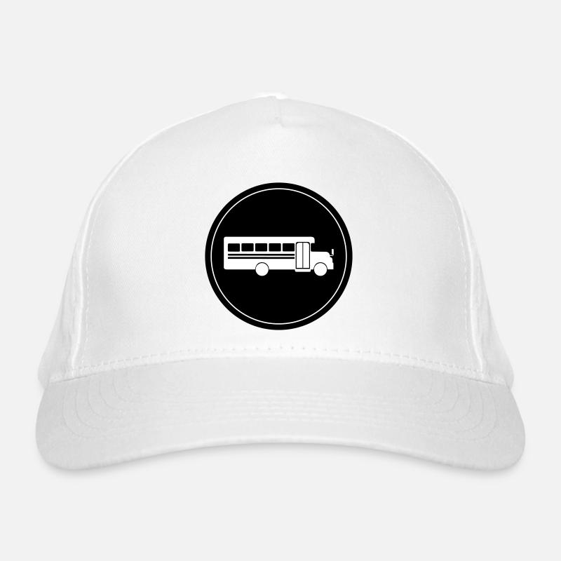 Schule Schulbus Bio-Baseballkappe