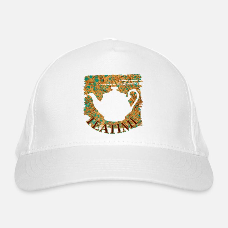 teatime e 95 Bio-Baseballkappe