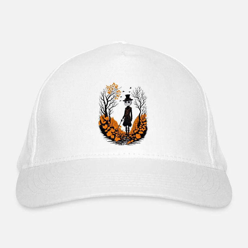 Spaziergang einer Vogelscheuche Bio-Baseballkappe