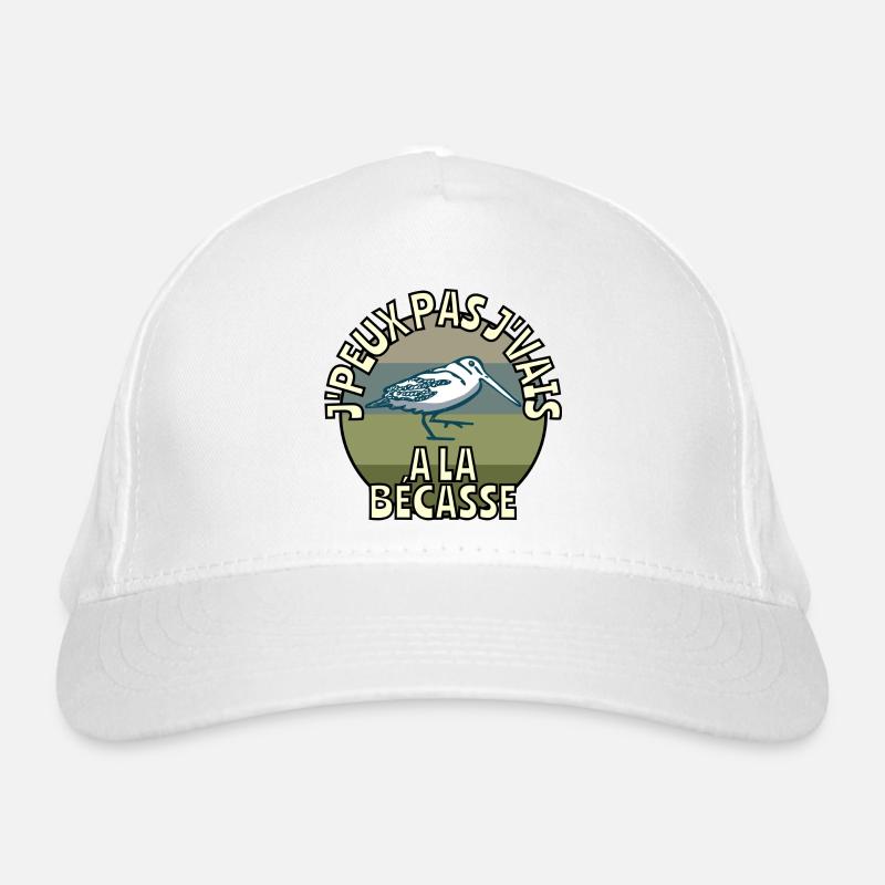 J’peux pas j’vais à la bécasse Casquette classique bio
