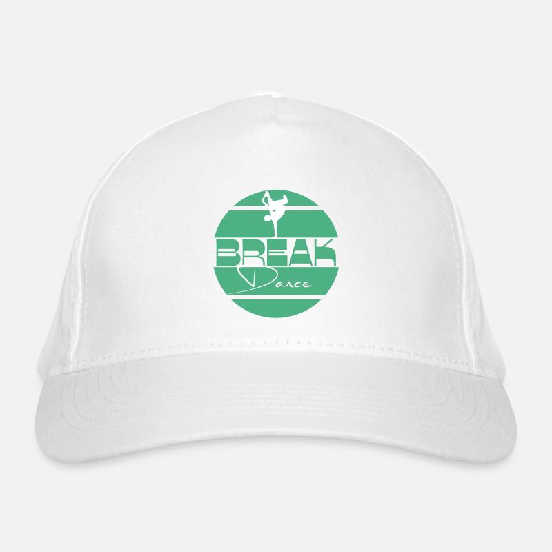 Breakdance Vert Turquoise Casquette classique bio