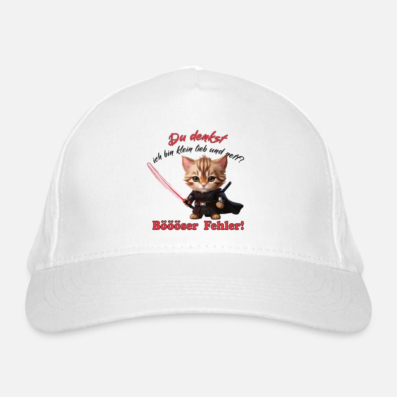 Erreur maléfique Drôle Dire Chat Casquette classique bio
