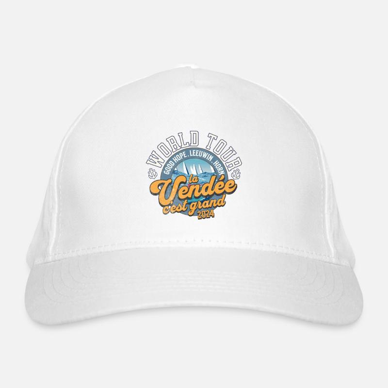 World tour regatta 2024 back Organic Baseball Cap