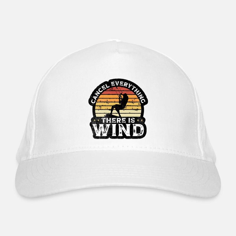Kitesurfing Organic Baseball Cap