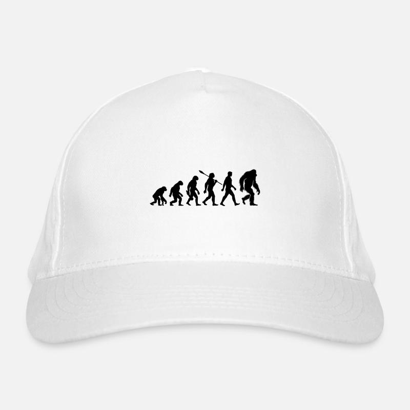 Evolution - Bigfoot - Yeti Bio-Baseballkappe
