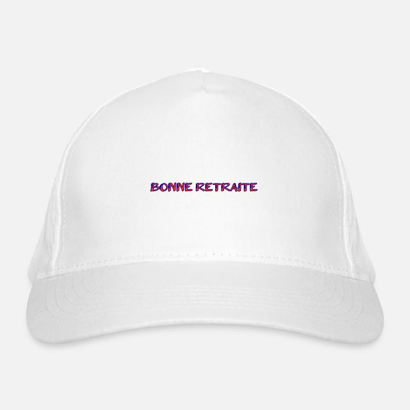RETRAITE. RETRAITE. RETRAITEE. SENIOR. MAMIE. PAPY Casquette classique bio