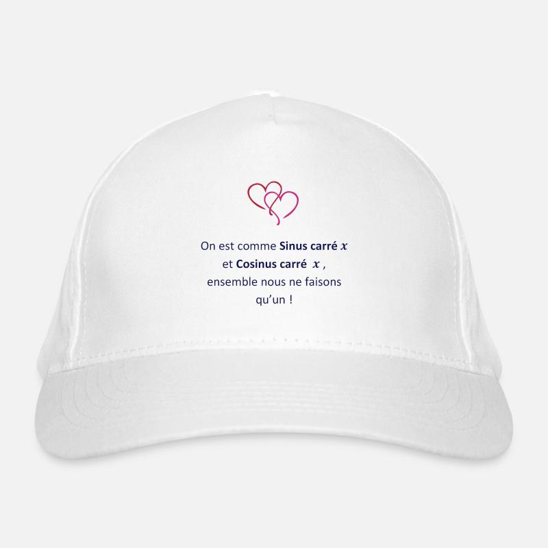 Romantic Maths Organic Baseball Cap