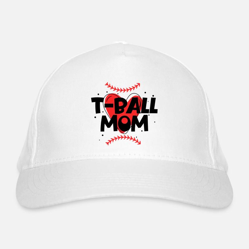 Tball Parent Player T-Ball Mom Organic Baseball Cap