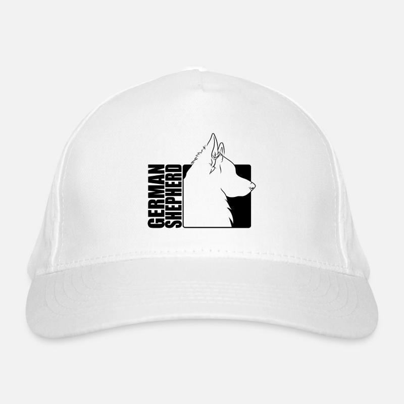 German Shepherd Dog Profil Hunde Hund Wilsigns Bio-Baseballkappe