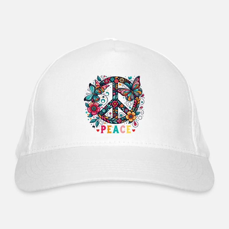 Peace Puls Bio-Baseballkappe