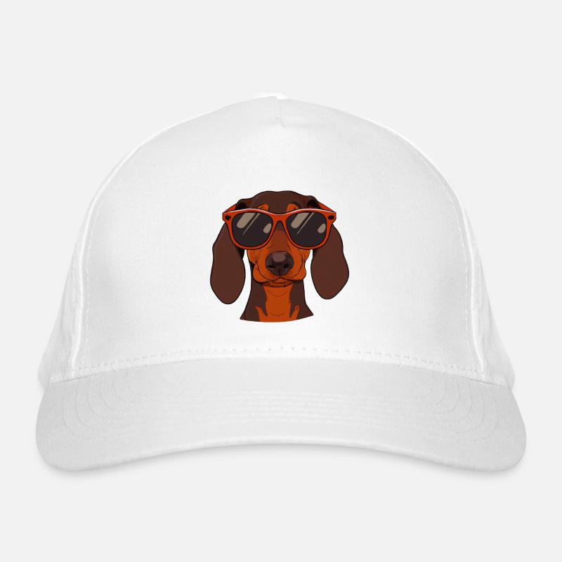 Teckel Lunettes de soleil Amateurs de chiens Casquette classique bio
