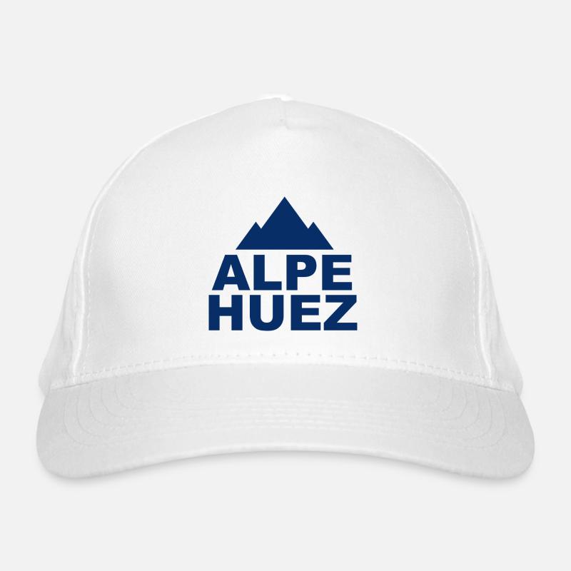 Montagnes Alpe Huez Casquette classique bio