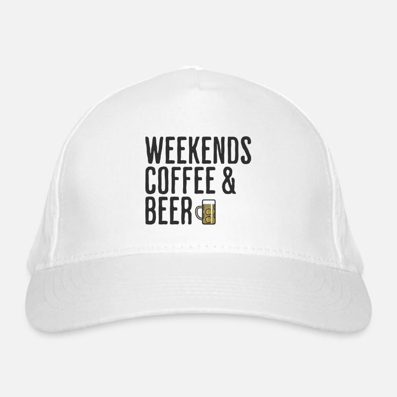 Kaffee- und Bierwochenenden Comedy-Wochenende Bio-Baseballkappe