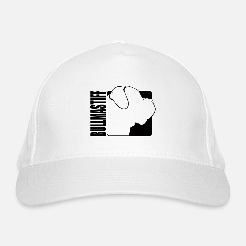 Bullmastiff Profil Hund Hunde Mastiff Wilsigns Bio-Baseballkappe