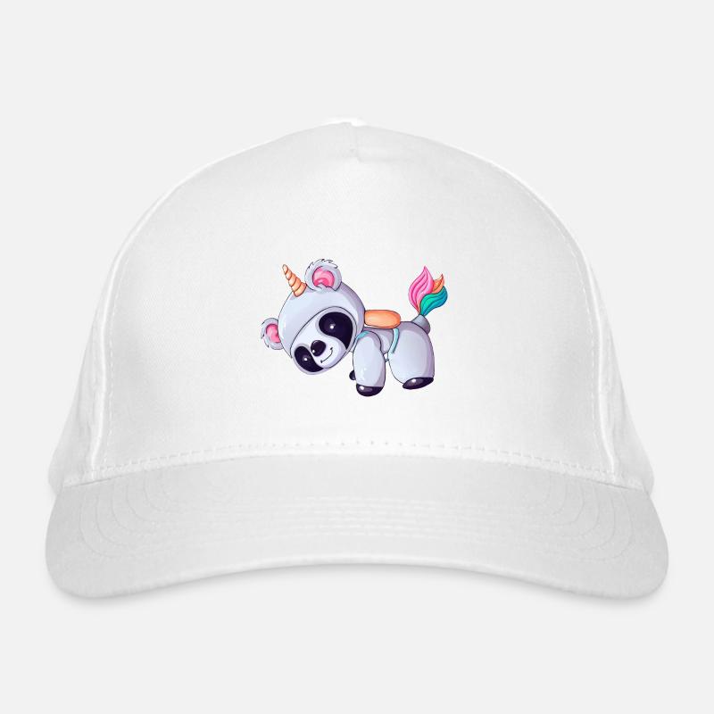 Astronaut Einhorn Koala Bio-Baseballkappe