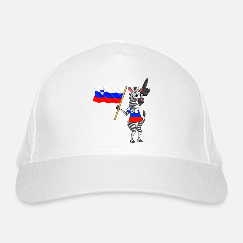 Slowene Zebra Bio-Baseballkappe