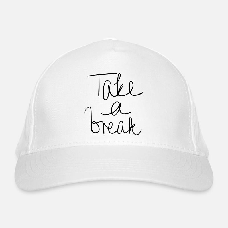 Take a break Organic Baseball Cap