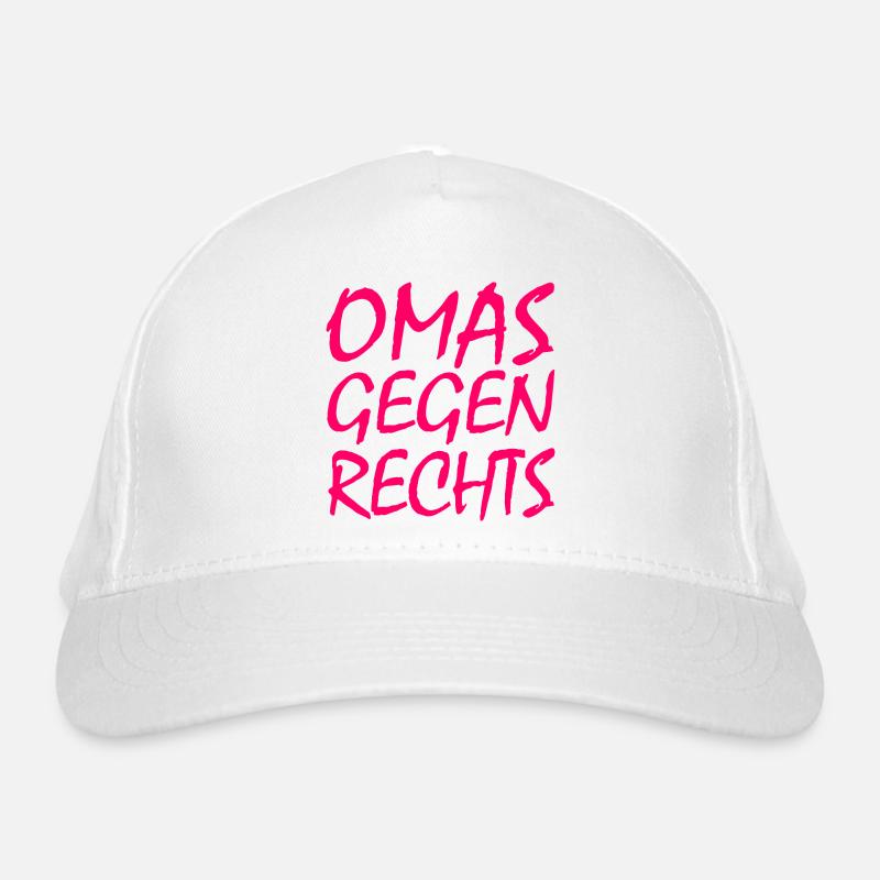 Omas gegen rechts Bio-Baseballkappe