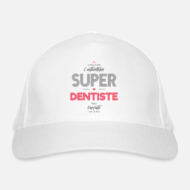 L authentique super dentiste géniale Casquette classique bio