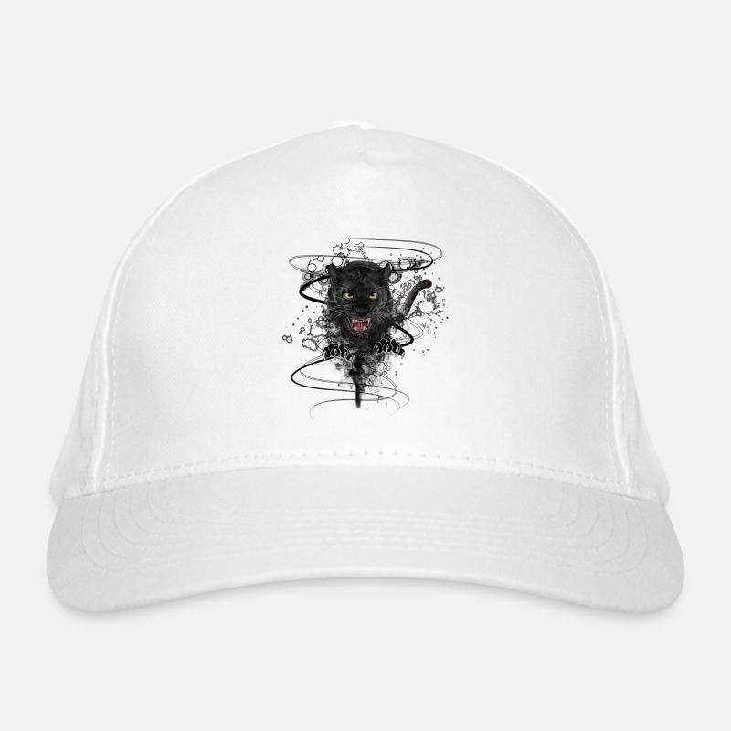 La panthère noire Casquette classique bio