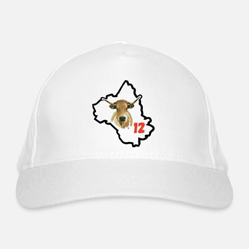 Aveyron in Frankreich Bio-Baseballkappe