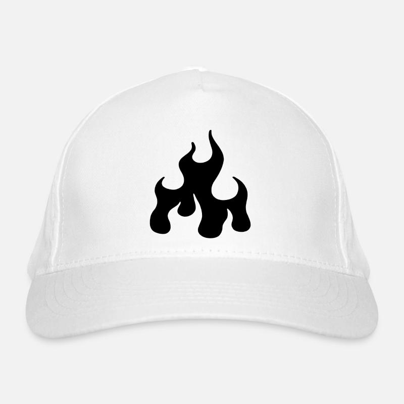Feu - Casquette classique bio - blanc