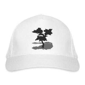 Pine by the sea. - Organic Baseball Cap - white - Front