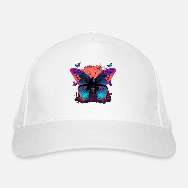 Papillon chromatique Casquette classique bio