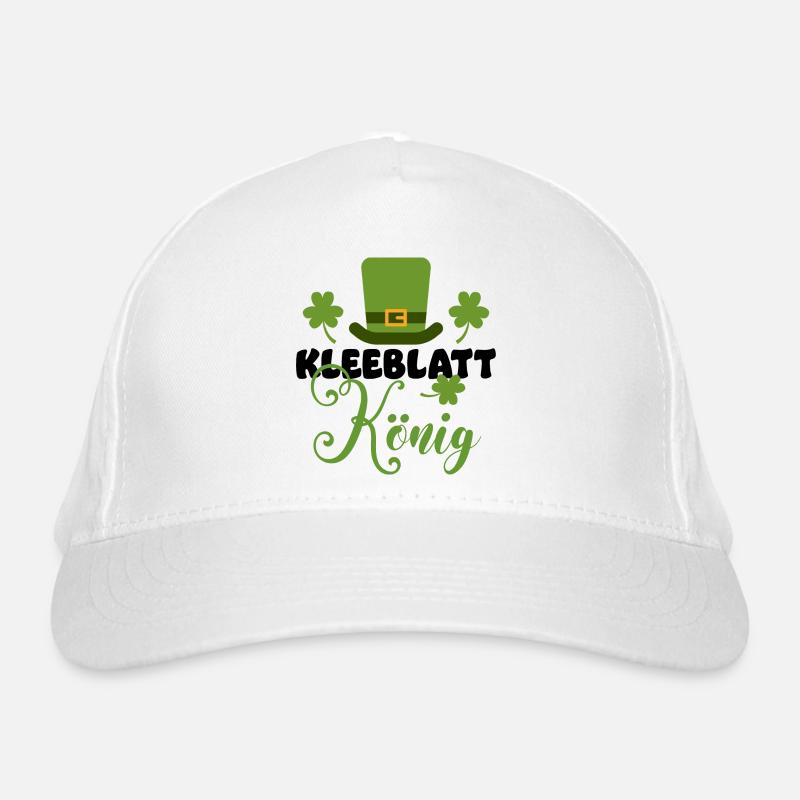 Kleeblatt König | Irland Ire St. Saint Patrick Bio-Baseballkappe