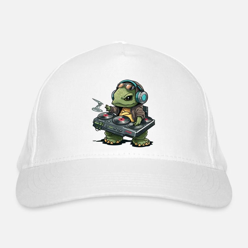 Schildkröten-Beats Bio-Baseballkappe