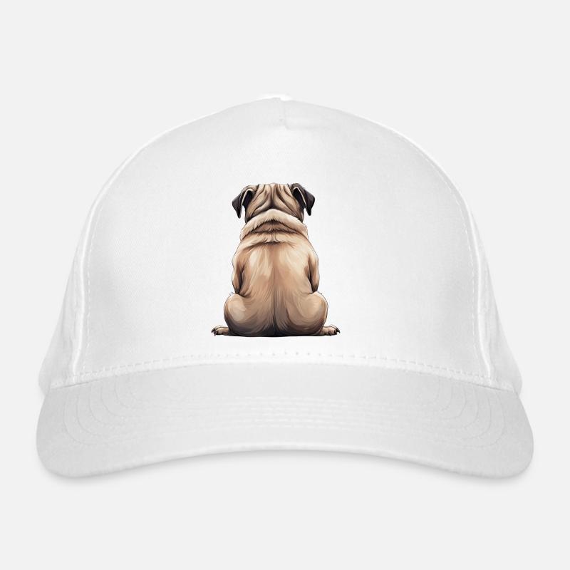 Pug Organic Baseball Cap