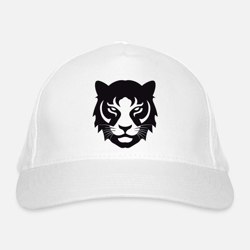 Felin Jungle Tiger Head Organic Baseball Cap