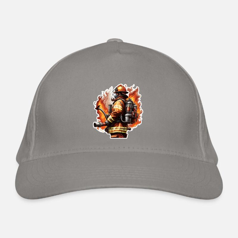 Firefighter / Fire / Fire / Extinguish / Hero Organic Baseball Cap