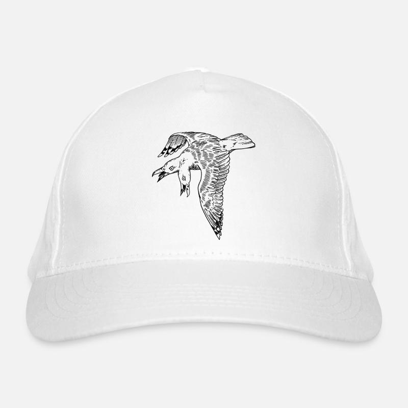Mouette bicéphale Casquette classique bio