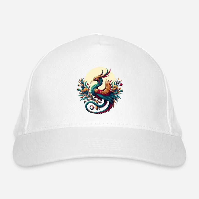 Eleganter Simurgh Bio-Baseballkappe