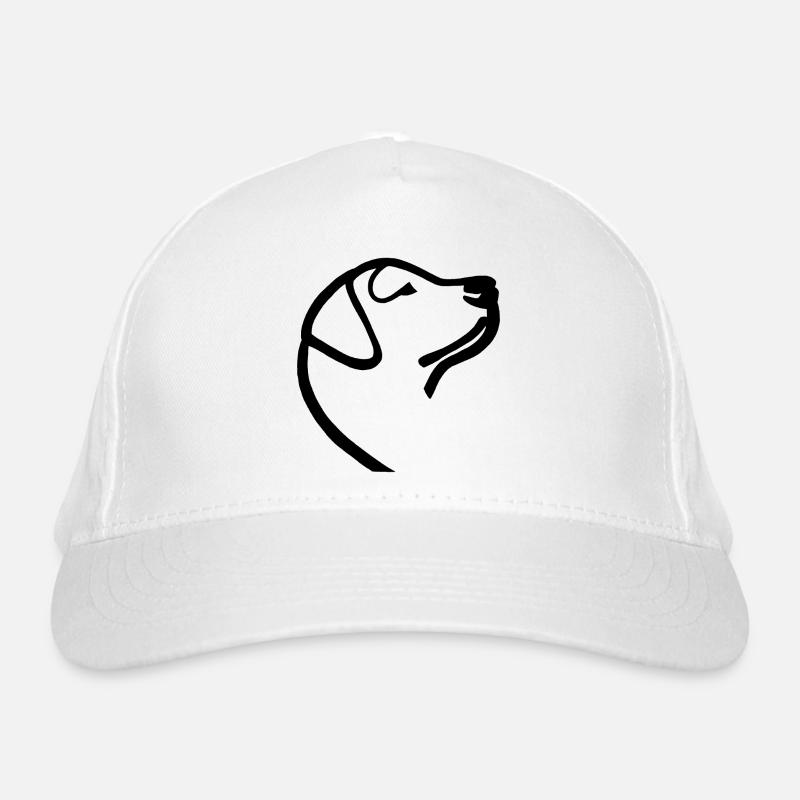 Esquisse du labrador noir Casquette classique bio