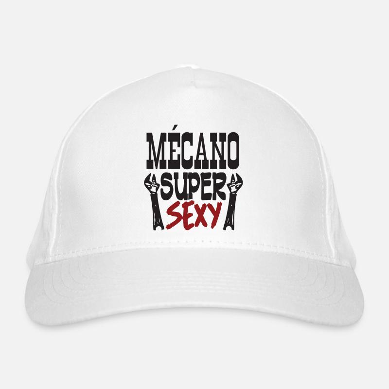 mécano super sexy Casquette classique bio