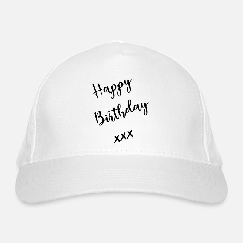 HAPPY BIRTHDAY Casquette classique bio